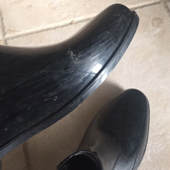 Ralph Lauren Black Tally Bo Rai Boots Size 10B - Picture 8 of 8